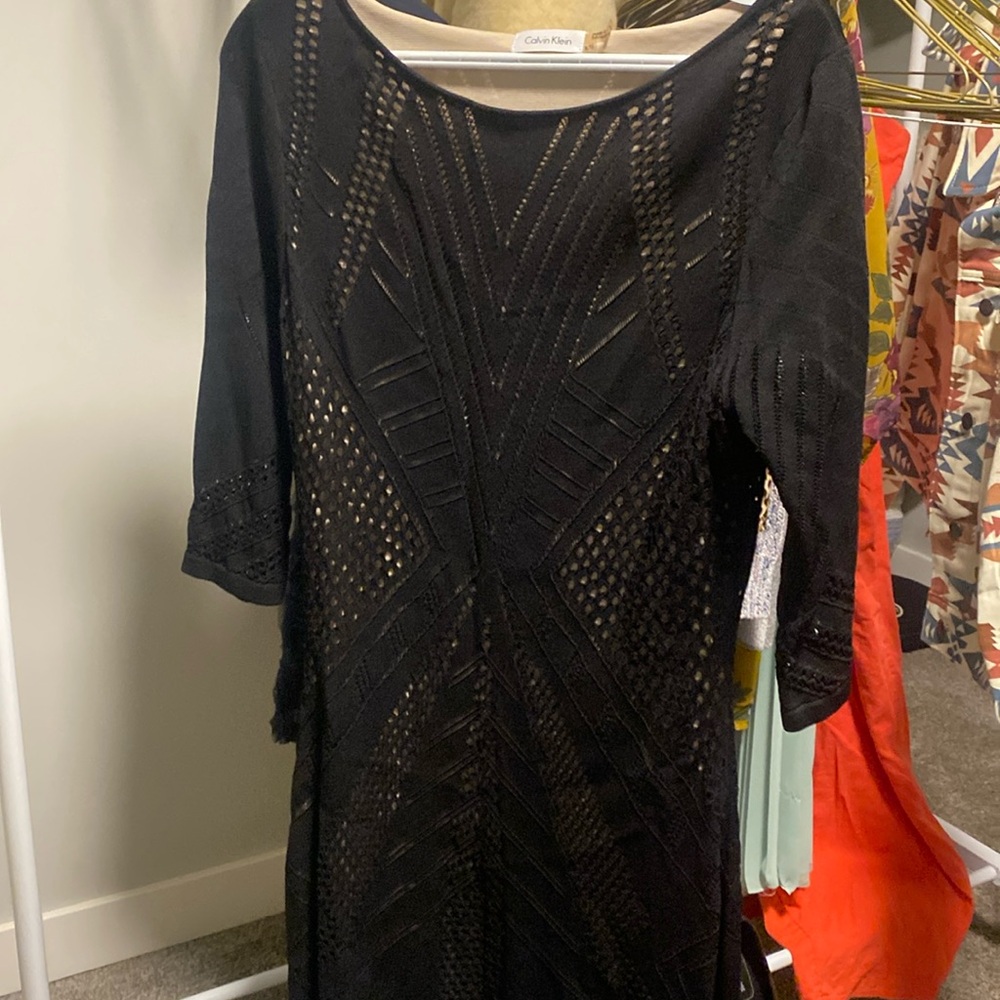 Calvin Klein bandaid fit dress (XL)